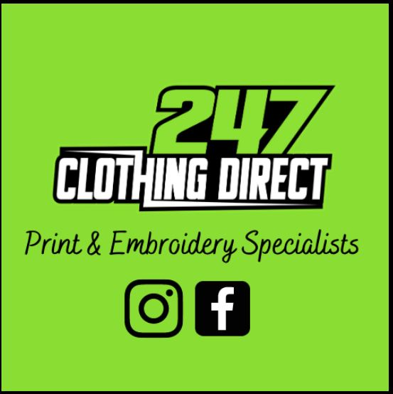 WELCOMING 247 CLOTHING DIRECT AS SUPPORTERS
