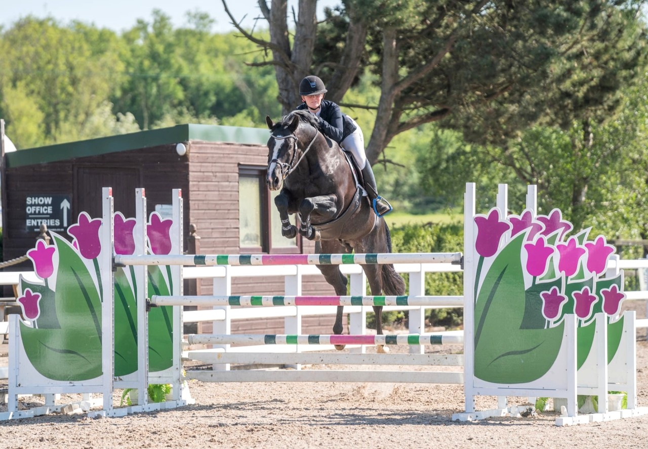 Nice double clear in the 1m30